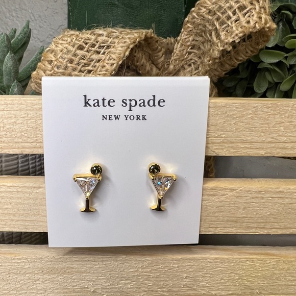 kate spade Jewelry - Kate Spade Shaken not Stirred Stud Earrings